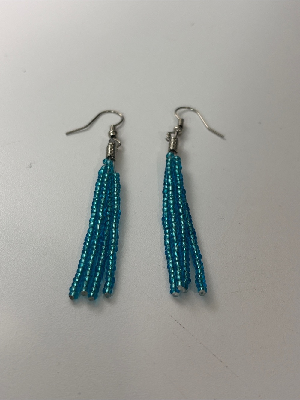 Beaded Tassel Earrings